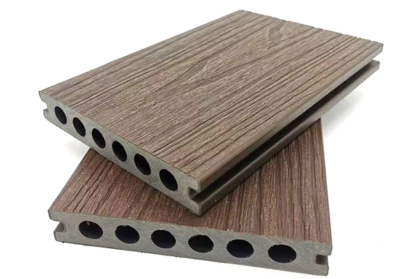 138X23mm hollow co-extrusion composite deck china