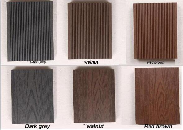 140X25mm hollow composite decking Board china