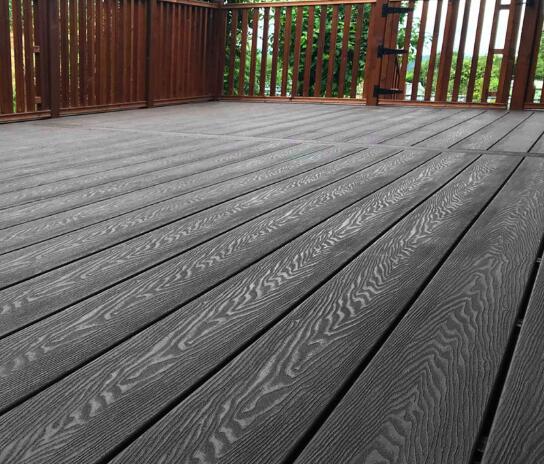 Poland wood grain wpc decking